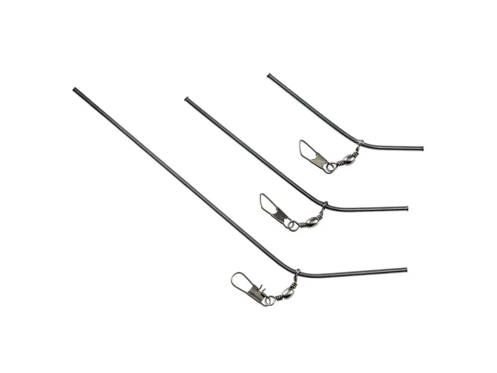 Výhodná Nabídka Giants fishing Průjezd na tyčce zahnutý SS Anti Tangle 15cm, 3ks