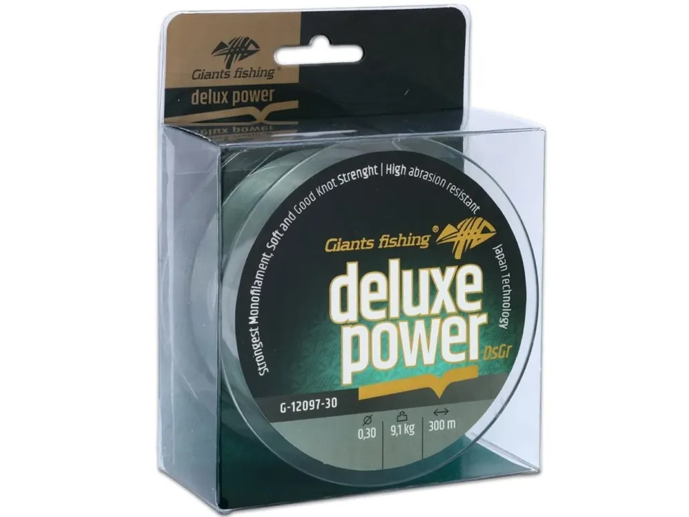 Akční Nabídka Giants fishing Vlasec Deluxe Power DsGr 300m