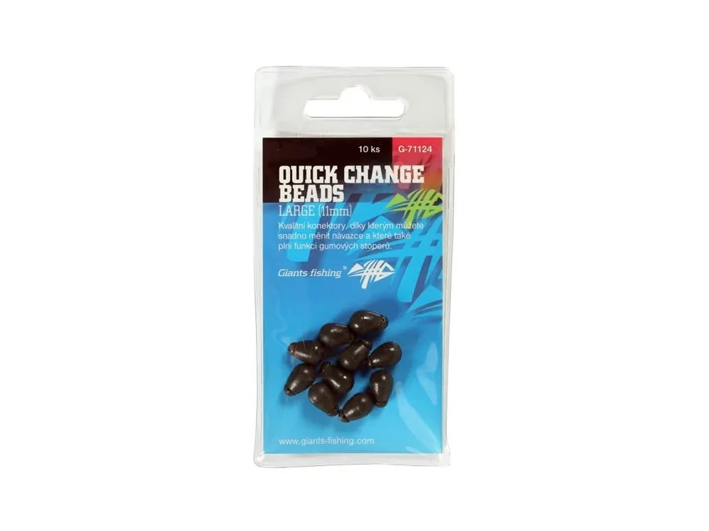 Giants fishing Zarážky Quick Change Beads Large 11mm, 10ks Oblíbený