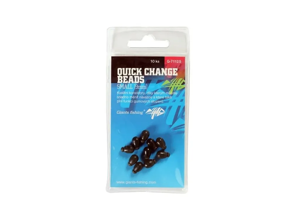 Sezónní Sleva Giants fishing Zarážky Quick Change Beads Small 9mm, 10ks
