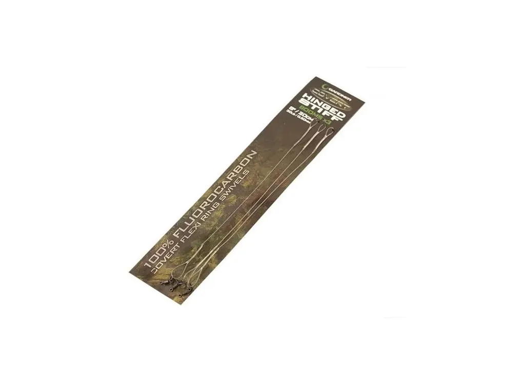Horká Nabídka Gardner Covert Hinged Stiff Fluoro Booms (3ks)