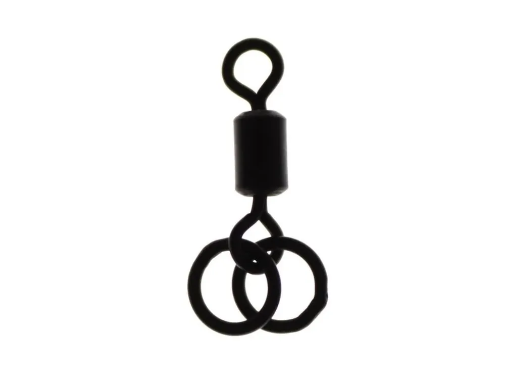 Super Cena Gardner Obratlík s dvěma kroužky Dual Ring Swivels, vel.8, 10ks