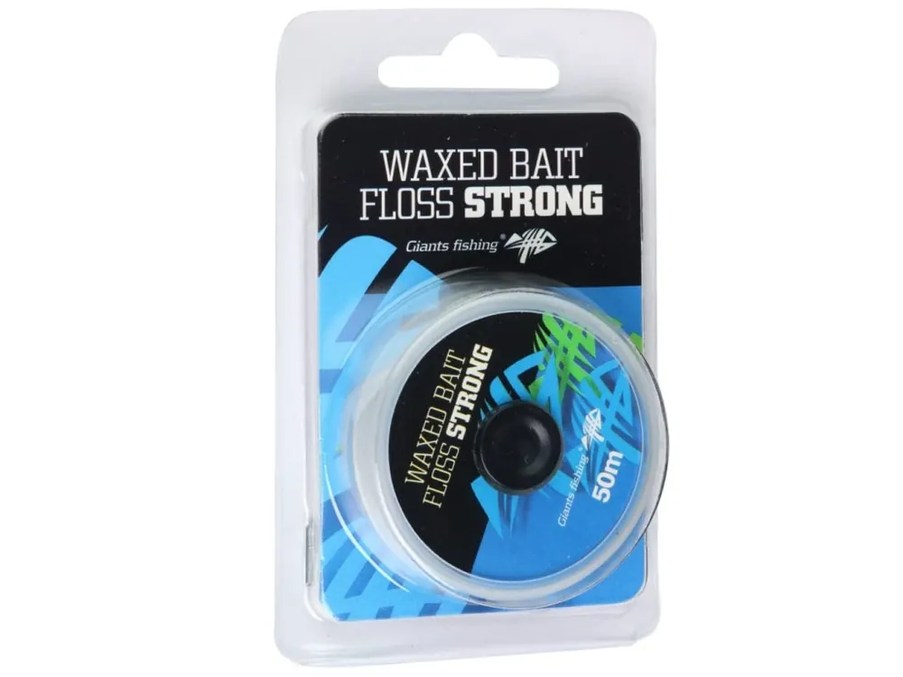 Giants fishing Šňůrka Waxed Bait Floss Strong 50m Nejprodávanější