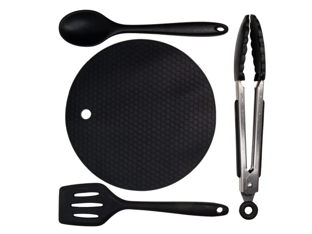 Giants fishing Sada silikonového náčiní s podložkou Eazi Utensil Set Omezená Nabídka