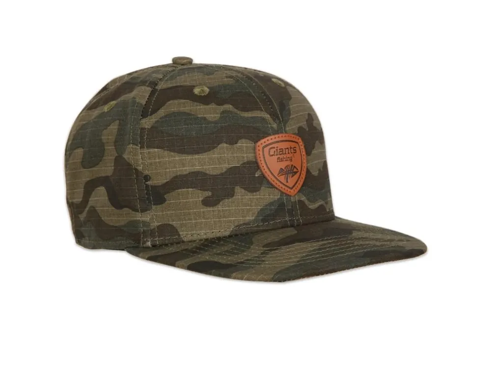 Jen Po Omezenou Doba Giants fishing Kšiltovka Flat Cap Full Camo