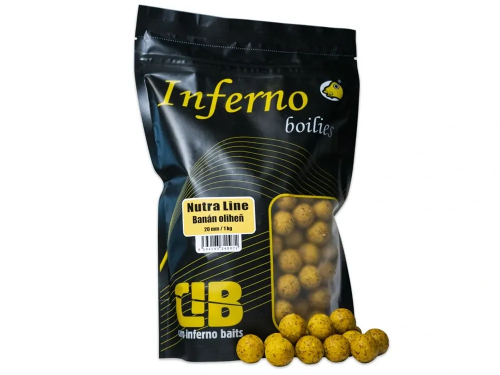 Carp Inferno Boilies Nutra Line - Banán/Oliheň Rychlé Dodání