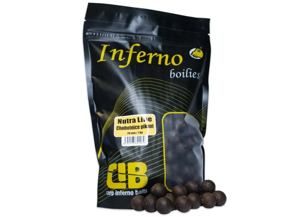Sezónní Sleva Carp Inferno Boilies Nutra Line - Chobotnice Pikant