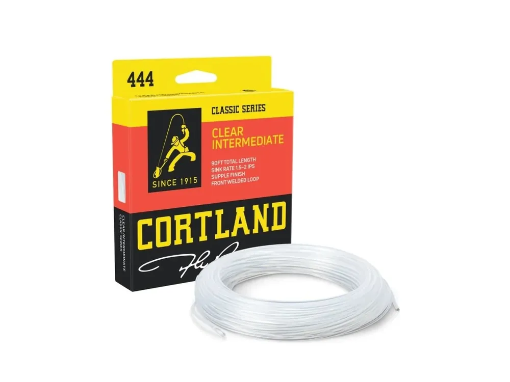 Cortland muškařská šnůra 444 Classic Intermediate Clear Fresh/Salt Cenově Výhodný