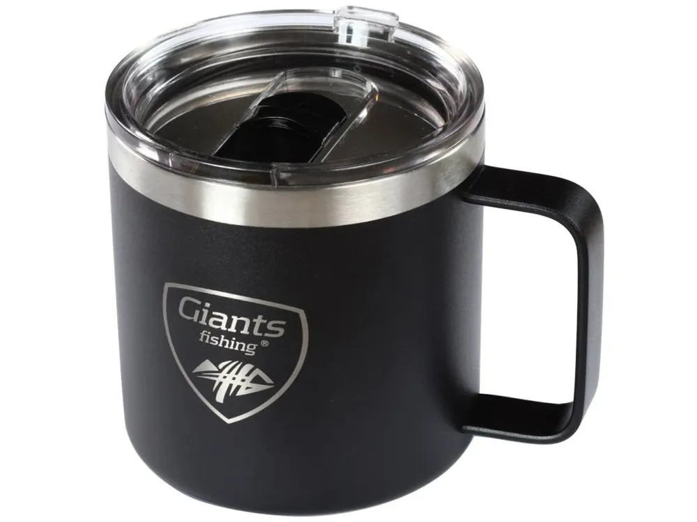 Giants fishing Nerezový thermo hrnek Black Stainless 400ml Sezónní Sleva