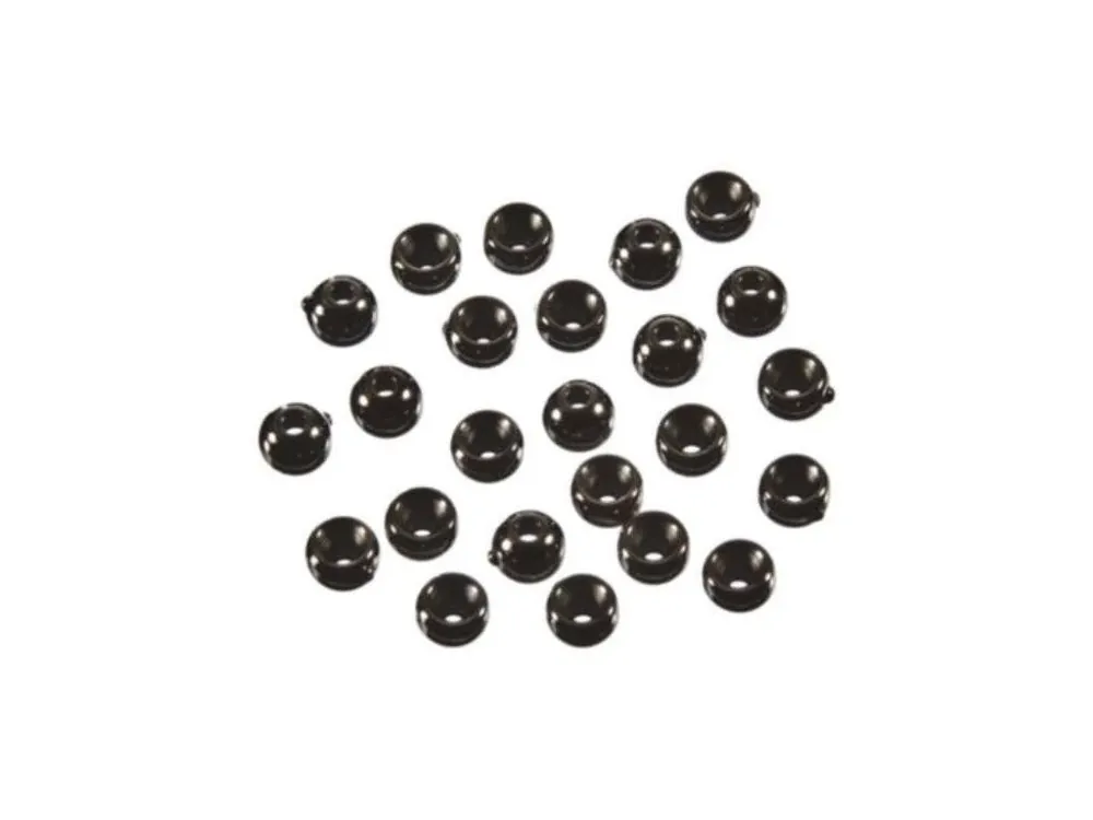 Giants fishing Hlavička černá - beads black 100ks Nízká Cena