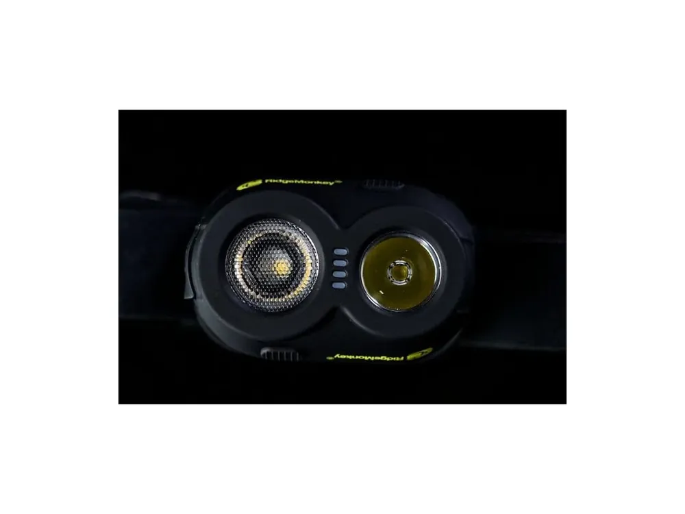 Jen Po Omezenou Doba RidgeMonkey dobíjecí čelovka VRH150X USB Rechargeable Headtorch