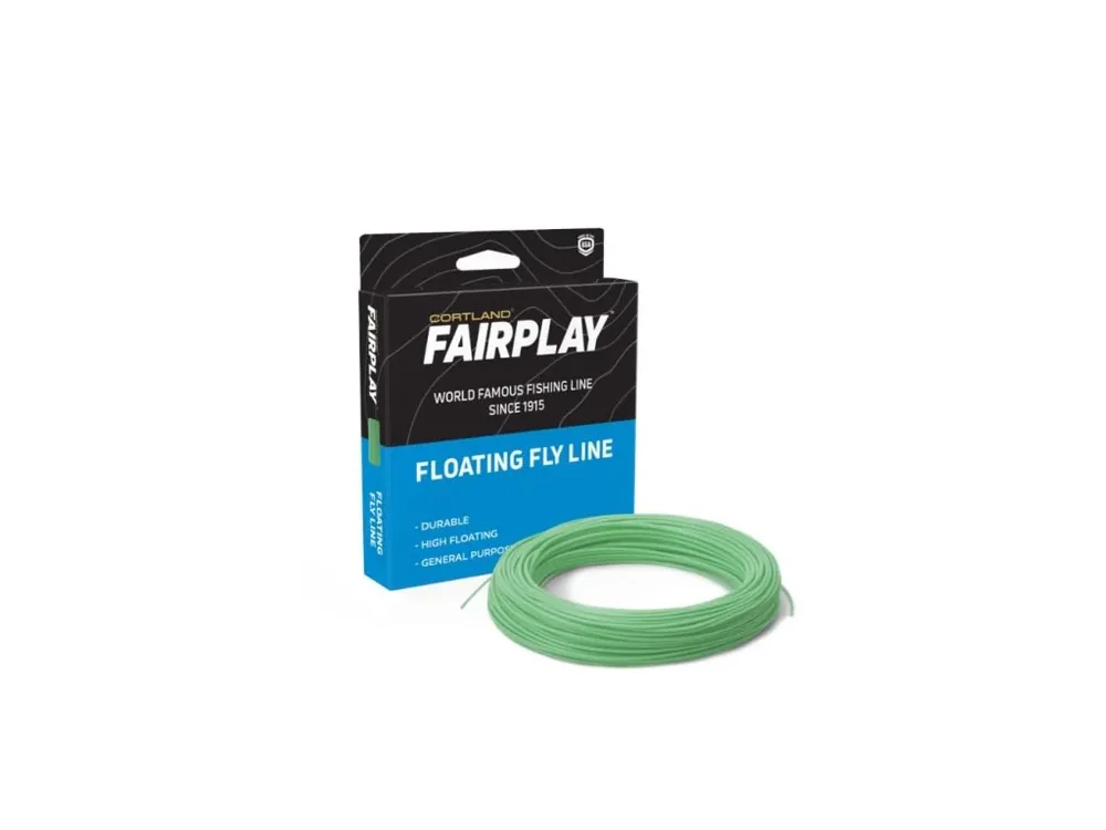 Cortland muškařská šnůra FairPlay Floating Blue Green Fresh/Salt Ihned K Objednání