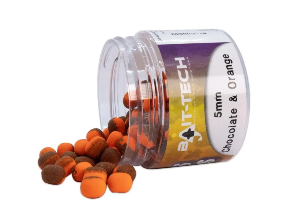 Pouze Dnes Bait-Tech Duo Col Criticals Wafters - Chocolate and Orange 5 mm (50 ml)