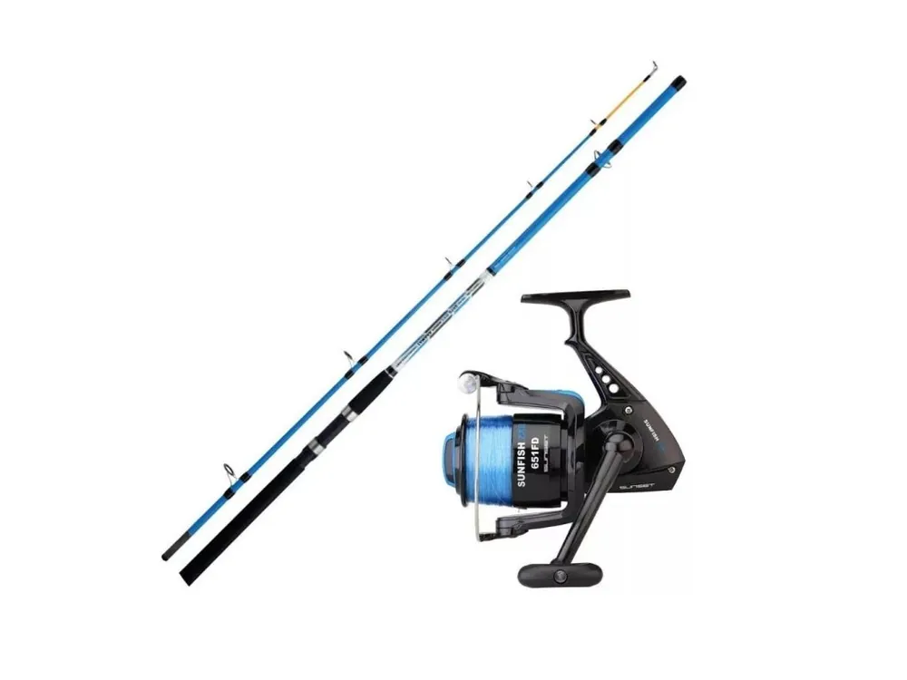 Sunset mořský prut Tamara Power ZXR 270cm, 100-300g + naviják SunFish 651 FD Expresní Doručení