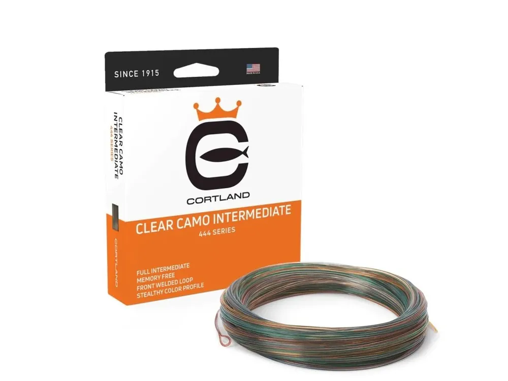 Cortland muškařská šnůra 444 Classic Intermediate Clear Camo Fresh/Salt Kup Teď