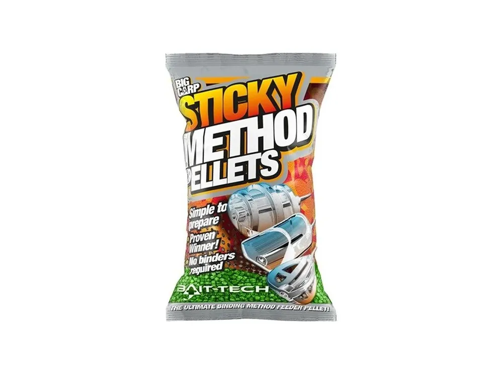 Bait-Tech pelety Sticky Method Micro Green 700 g Hit Sezóny