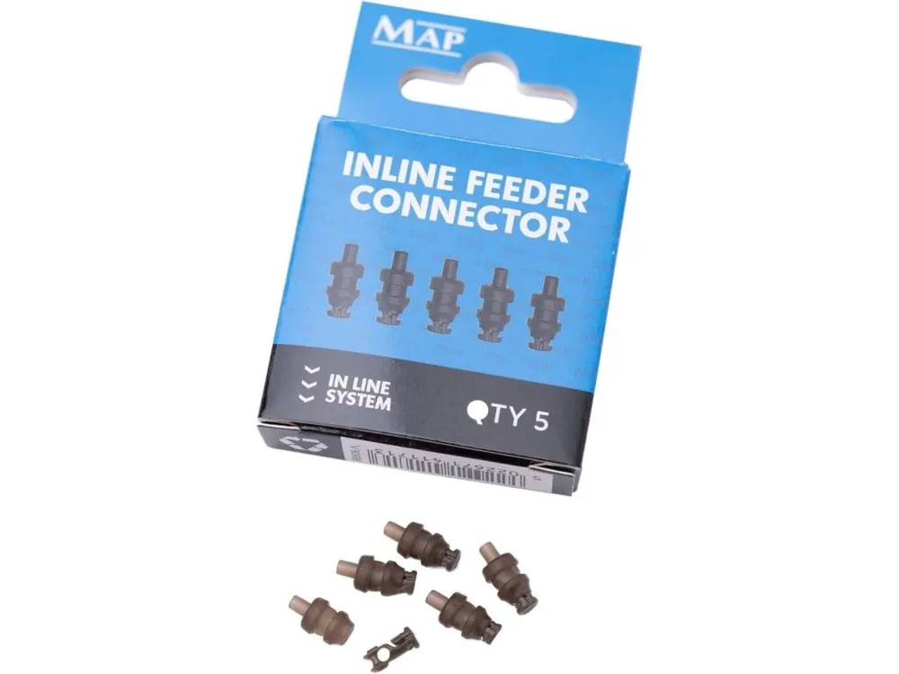 Ověřený Konektory na krmítka MAP Embed Inline Feeder Connector 5 ks