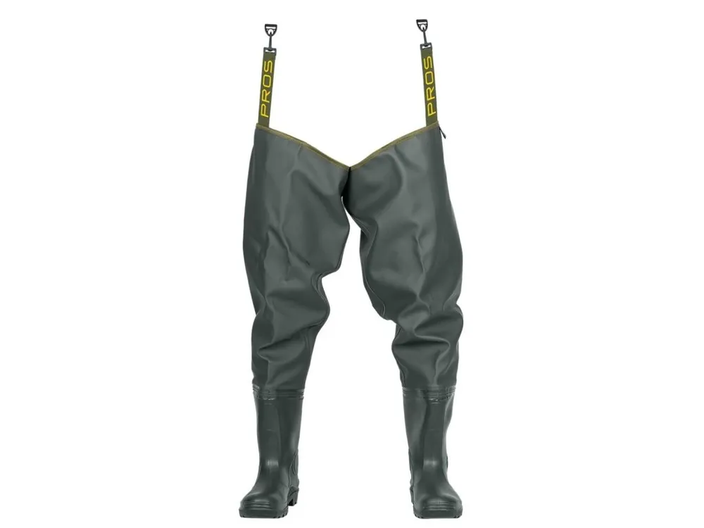 Oblíbený PROS brodící holinky Thigh STANDARD Plavitex Heavy Duty Oliv