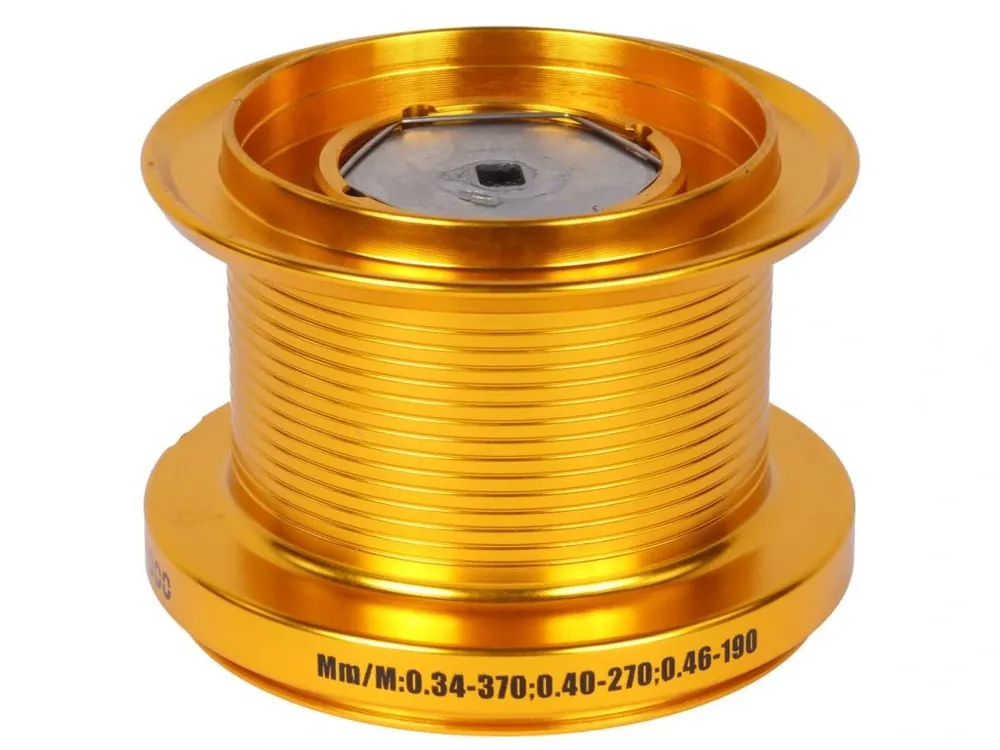 Top Prodej Giants fishing Náhradní kovová cívky Gold Metal Spare Spool Deluxe FD9000