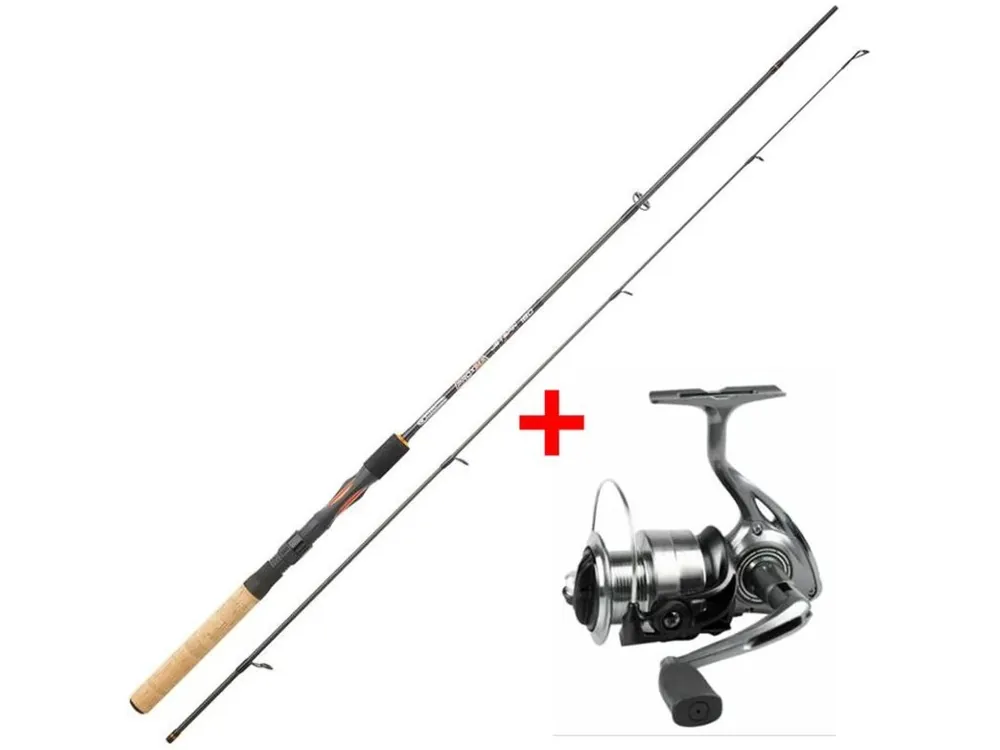 Super Cena Garbolino prut Proxima JetSpin L 1,80m, 3-15g + naviják Strike 301 FD