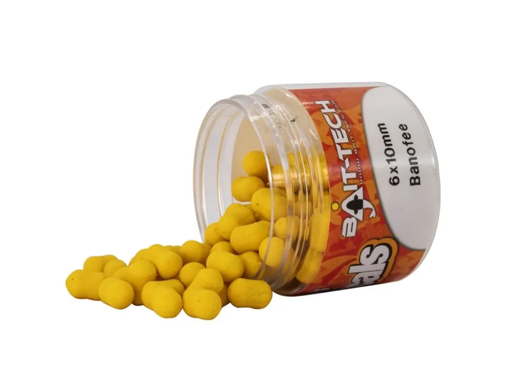 Bait-Tech Criticals Wafters - Banoffee 6x10 mm, 50ml Omezená Nabídka