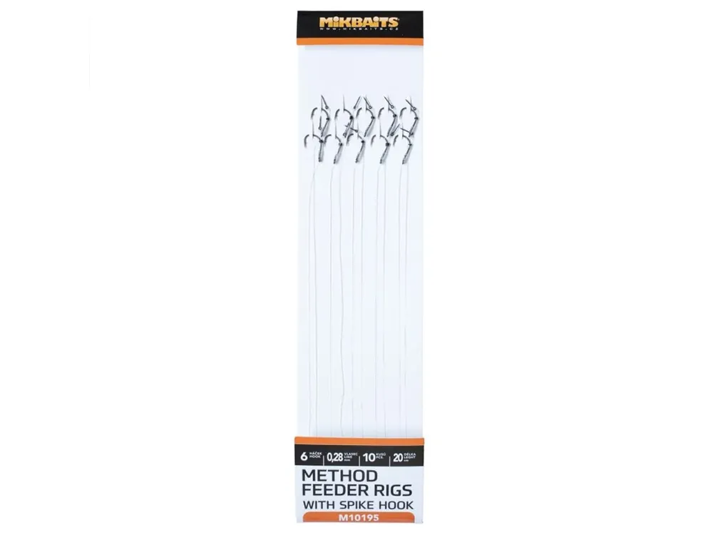 Feeder návazce Mikbaits 20cm 10ks Získejte slevu -5% za registraci v e-shopu Top Prodej
