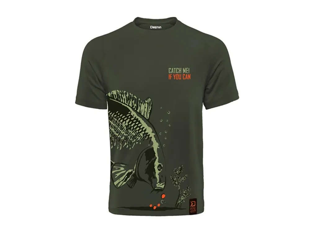 Tričko Delphin Catch Me Kapr NX Získejte slevu -5% za registraci v e-shopu Sezónní Sleva