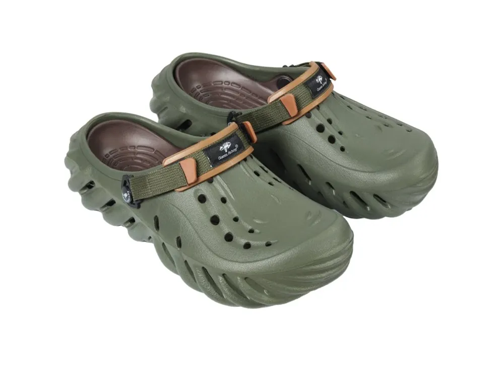 Giants fishing Pantofle Summer EVA Shoes Green Oblíbený