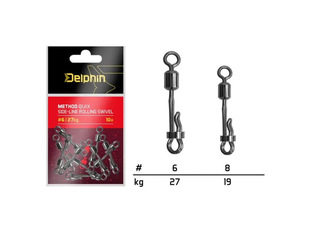 Novinka Rychloobratlík s pojistkou Delphin Method QuiX 10ks Získejte slevu -5% za registraci v e-shopu
