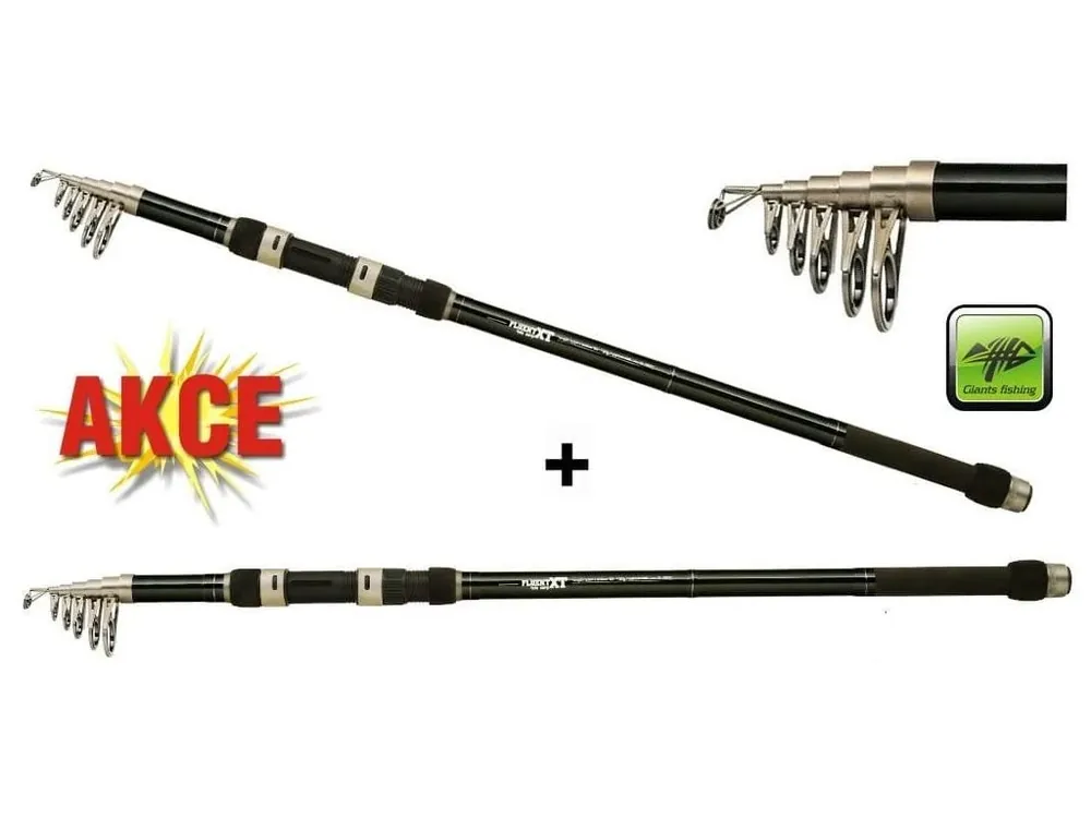 Giants fishing Prut Fluent Tele Carp 3,40m 60-120g AKCE 1+1! Víkendová Akce