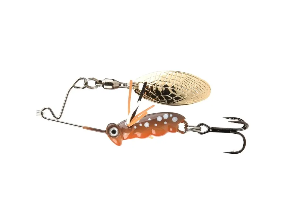 Micro Spinnerbait larva 4cm 5g Získejte slevu -5% za registraci v e-shopu Cenově Výhodný