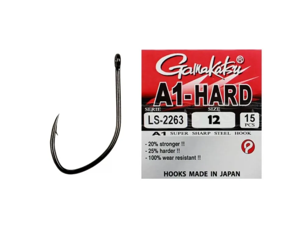 Háčky Gamakatsu A1 - HARD LS-2263 Získejte slevu -5% za registraci v e-shopu Poslední Šance