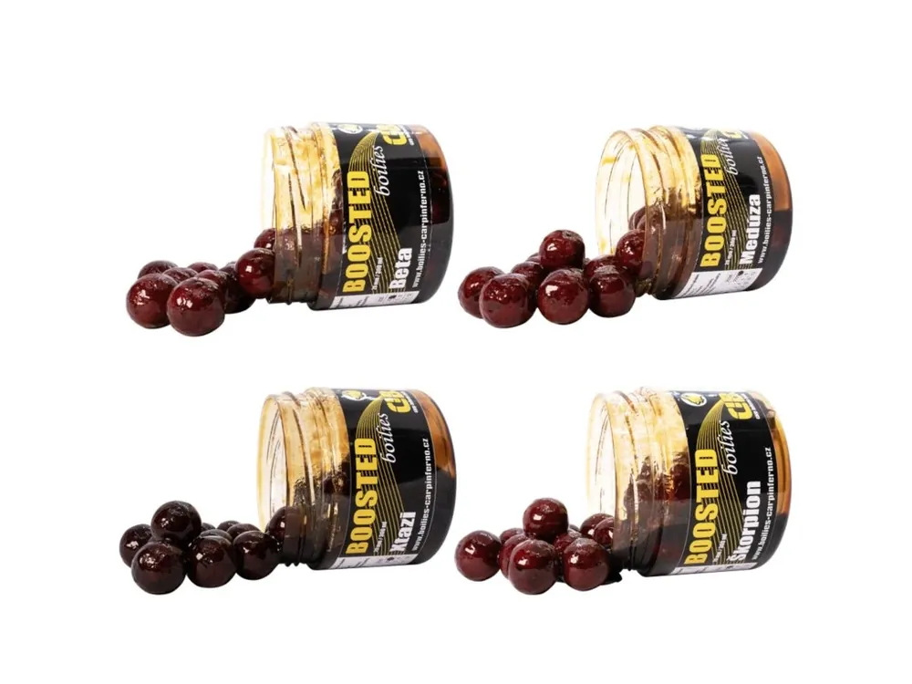 Zlevněný Carp Inferno Boosted Boilies Hot Line 300 ml 20 mm