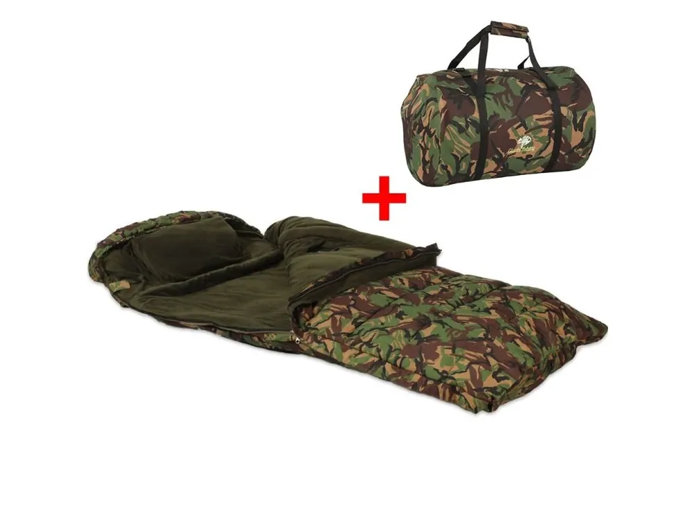 Cenová Bomba Giants fishing Spací pytel 5 Season Maxi Camo Sleeping Bag