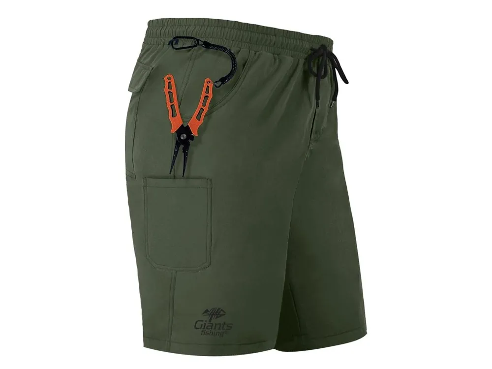 Pouze Dnes Giants Fishing Kraťasy Shorts Quick Dry UV50+Dark Green