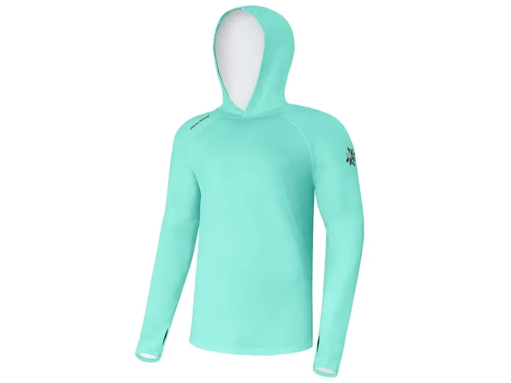 Giants fishing Funkční tričko s dlouhým rukávem UV50+Hoodie Blue Top Prodej