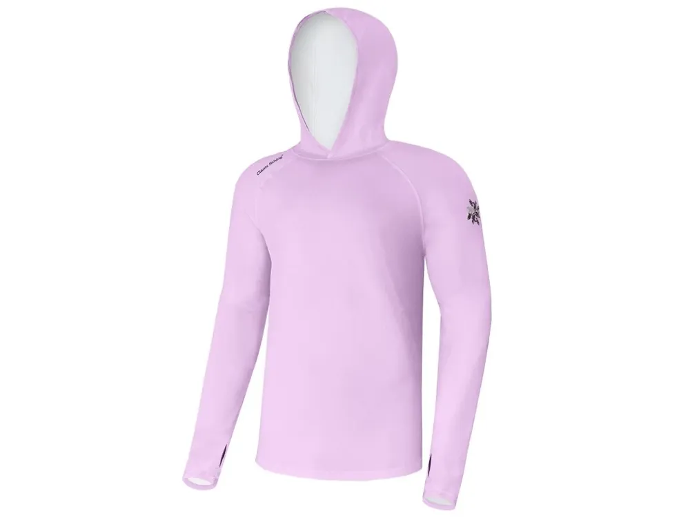 Giants fishing Funkční tričko s dlouhým rukávem UV50+Hoodie Purple Přímo Od Výrobce
