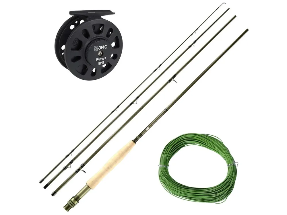 Speciální Cena Giants fishing Prut Trout Fly CLX 8,6ft/ 4 + naviják First 3/5 + šňůra WF4 ZDARMA!