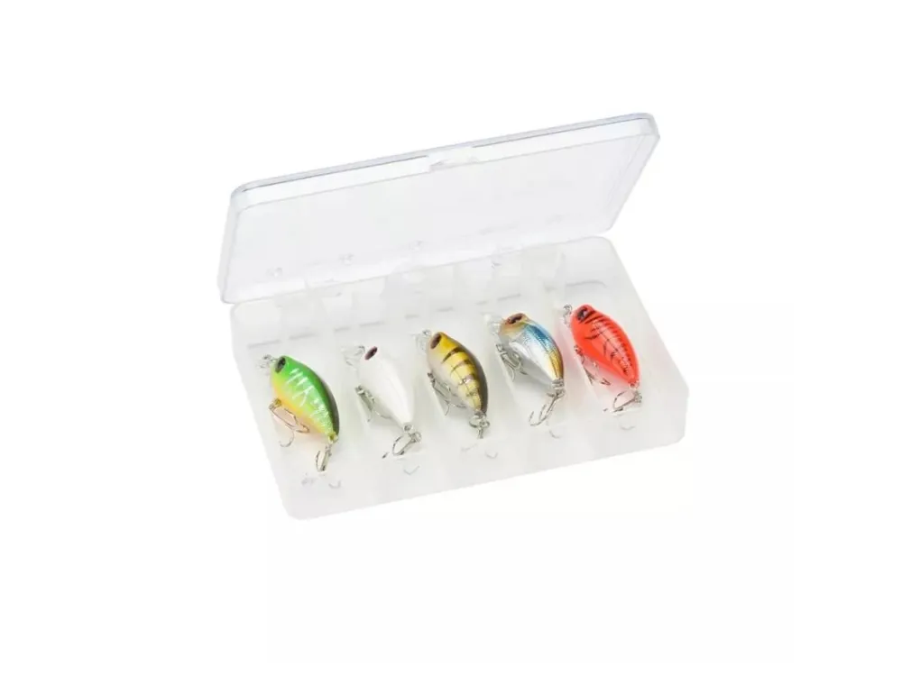 Sert sada woblerů 5ks Kit Srt Crankbait Floating X5 Nová Kolekce