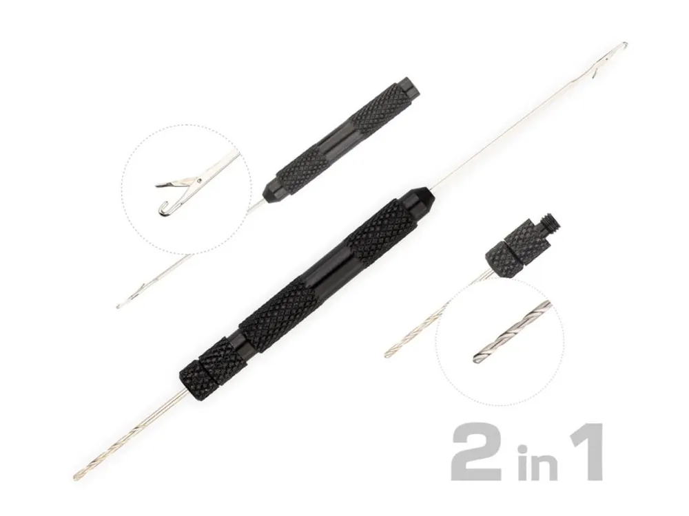Levný ZFISH Jehla a vrtáček Baiting tool 2v1