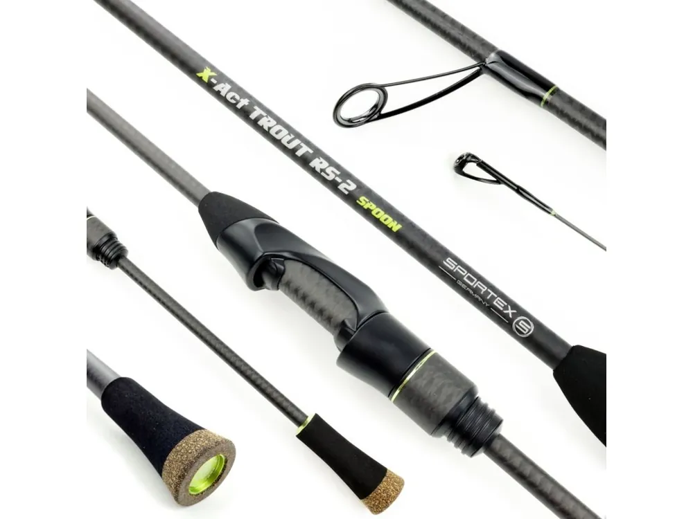 Přímo Od Výrobce Sportex X-Act Trout RS-2 Spoon 1,98m 0,2-8g