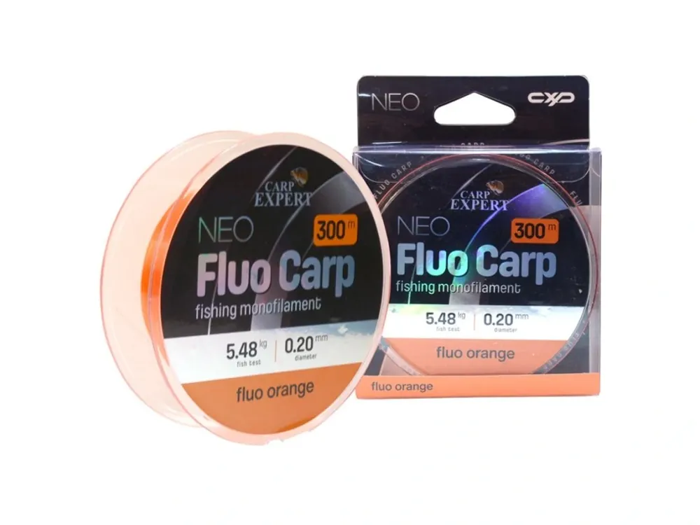 Akční Cena Carp Expert NEO FLUO OR 300m Získejte slevu -5% za registraci v e-shopu