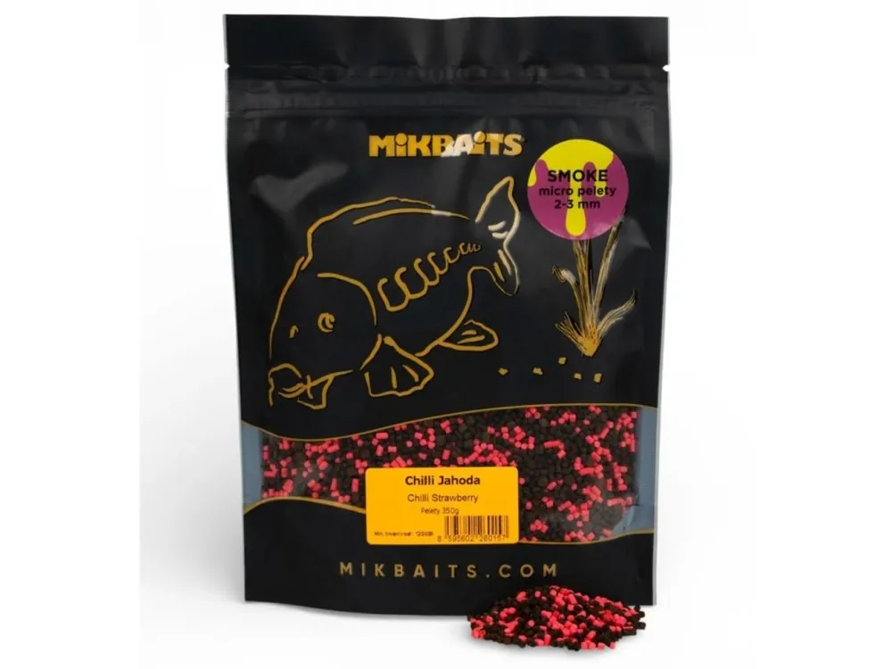 Mikbaits SMOKE micro pelety 350g 2-3mm Získejte slevu -5% za registraci v e-shopu Výhodná Nabídka