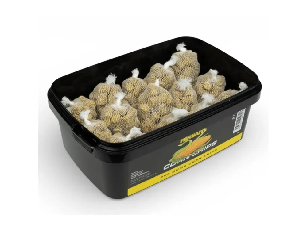 Must-Have Mikbaits Corn Chips PVA Bomb 15ks Získejte slevu -5% za registraci v e-shopu