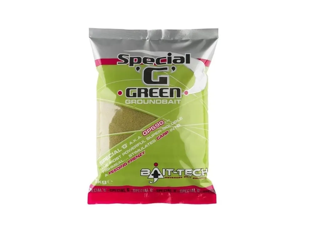 Bait-Tech krmítková směs Special G Green 1 kg Akční Cena