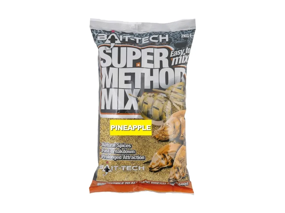 Expresní Doručení Bait-Tech krmítková směs Super Method Mix Pineapple 2 kg
