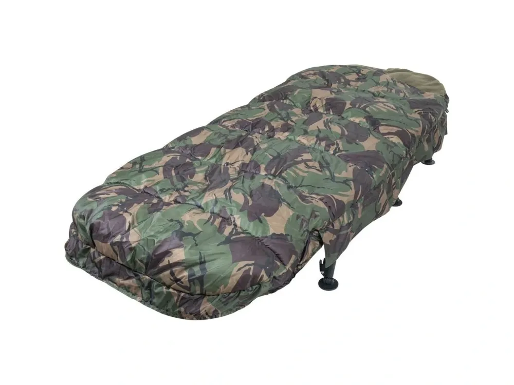 Wychwood Lehátko + spací pytel Riot Tactical Compact 6 Leg Sleep System Must-Have