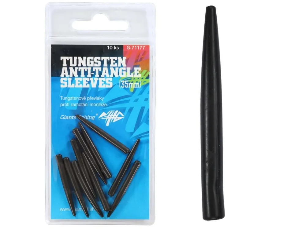 Akční Nabídka Giants fishing Převleky proti zamotání Tungsten Anti-Tangle Sleeves 35mm/10ks