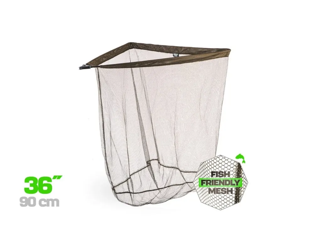 Super Cena ZFISH Podběráková Hlava Gripnet Landing Net 36"