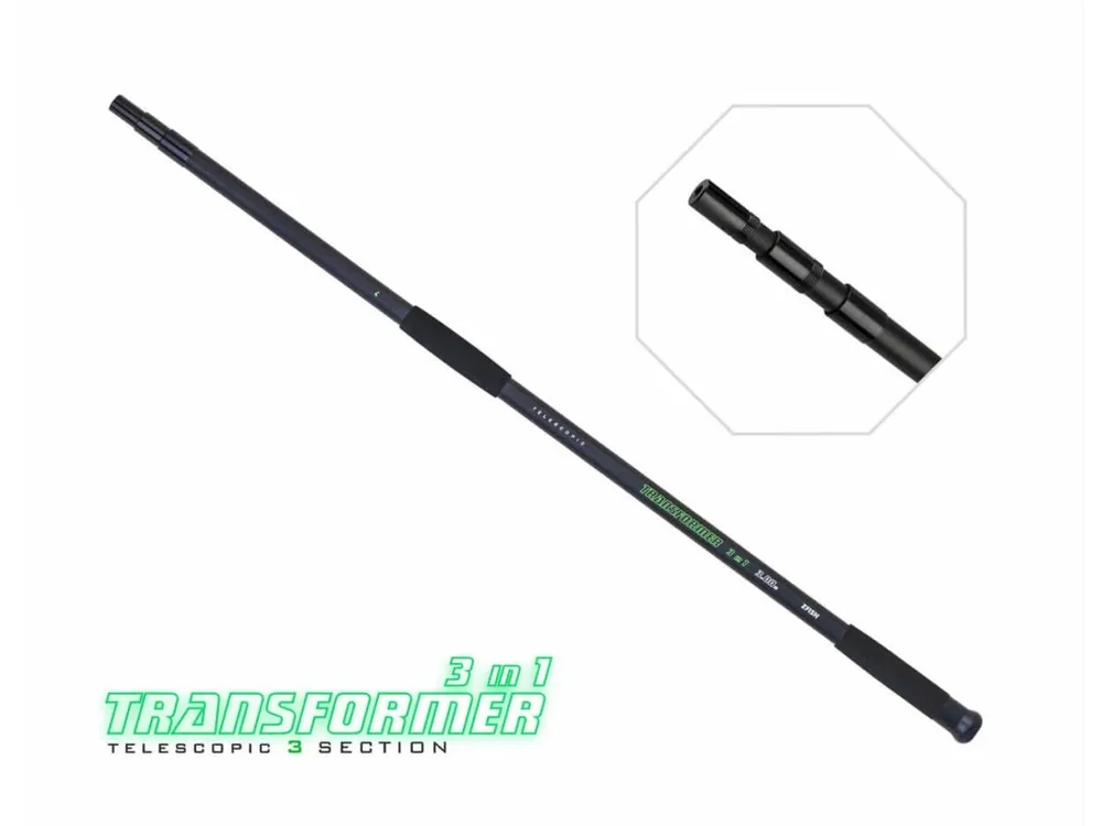 Odeslání Ihned ZFISH Podběráková Tyč Transformer 3m Landing Net Handle